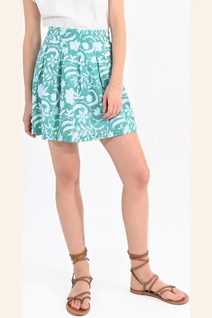 Molly Bracken Jupe Courte Imprimé Fleuri