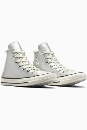 Converse Baskets Cuir All Star Hi Metallic Ballet