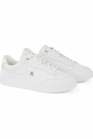 Tommy Hilfiger Baskets Court En Cuir Essential Chic