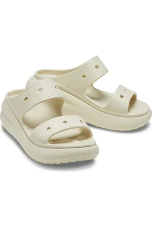 Crocs Mules Classic Crush Sandal Talon Compensé