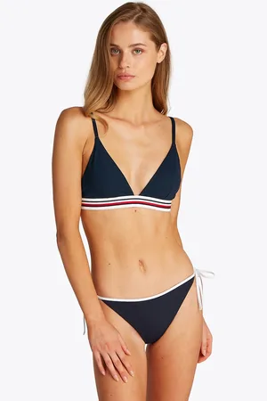 Tommy Hilfiger Haut De Maillot Triangle Th Global Stripe