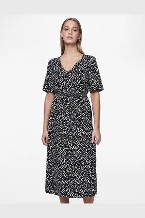 Pieces® Robe Midi À Pois