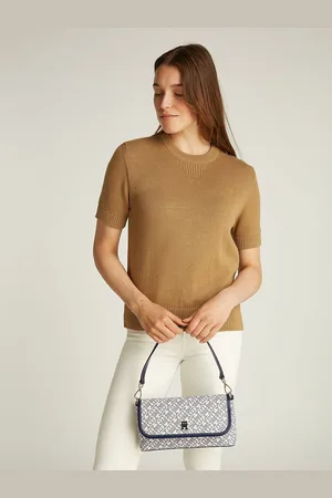 Tommy Hilfiger Sac Porté Épaule Th Monoplay Le Flap