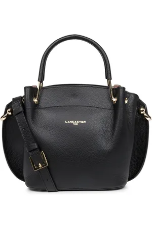 Lancaster Sac À Main En Cuir Grainé Louisa Foulonne Double