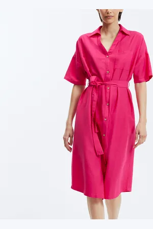 VERO MODA Robe Chemise À Nouer