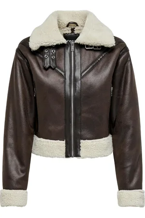 ONLY Blouse Aviateur En Simili