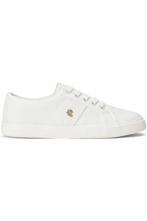 Ralph Lauren Baskets À Lacets En Toile Janson Ii