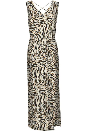 VERO MODA Robe Longue Imprimée À Nouer