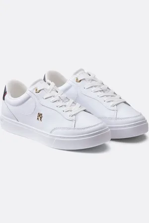 Tommy Hilfiger Baskets Court En Cuir Essential