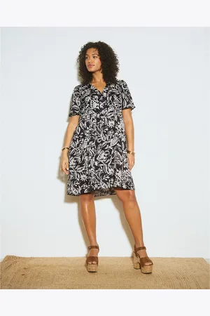 Almé Robe Courte Imprimée Aleria