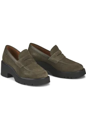 Camper Mocassins À Talons Milah En Cuir