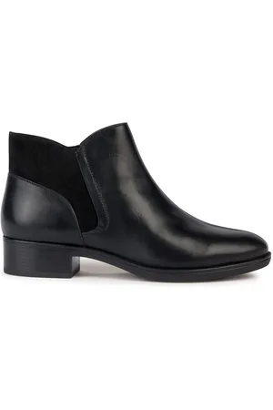 Geox Bottines Cuir Respirantes Zippées Felicity