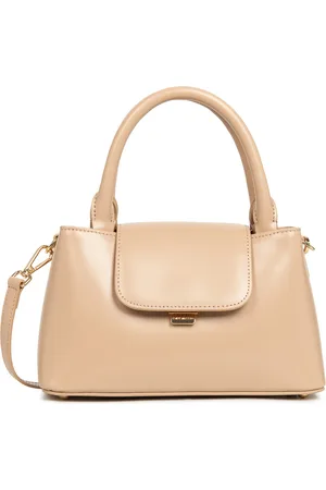 Lancaster Sac Cabas Cuir À Rabat Et Fermoir S Suave Evenly