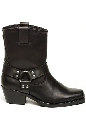 Steve Madden Bottines Cowboy En Cuir Quintana