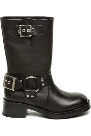 Steve Madden Boots Motardes En Cuir Blessing