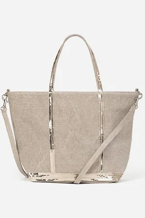 Vanessa Bruno Sac Cabas S En Lin Et Sequins