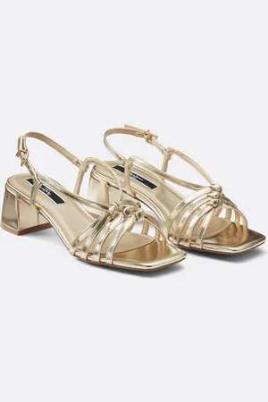 Pepe Jeans Sandales À Talons Zoe Metal