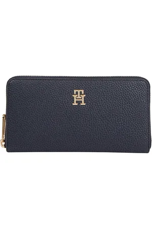 Tommy Hilfiger Portefeuille Zippé Rectangulaire Th Emblem Large