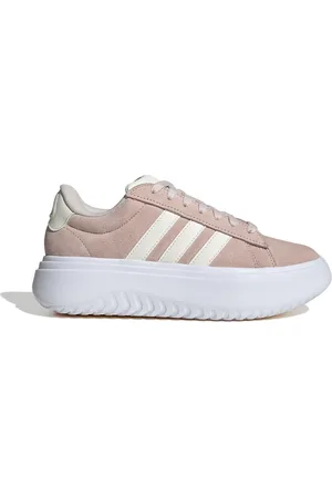 adidas Baskets Cuir Grand Court Platform Suede