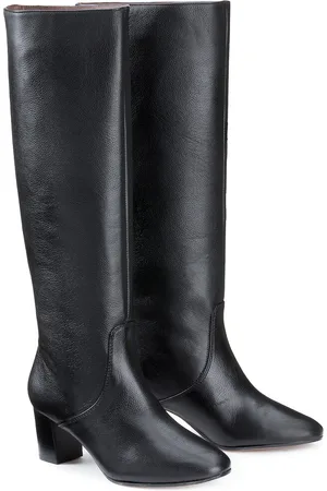 Anonymous copenhagen Bottes En Cuir Grainé Henriette