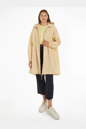 Tommy Hilfiger Parka Longue Coupe-vent À Capuche