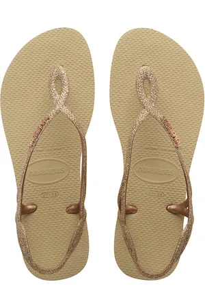 Havaianas Sandales En Caoutchouc Talon Plat