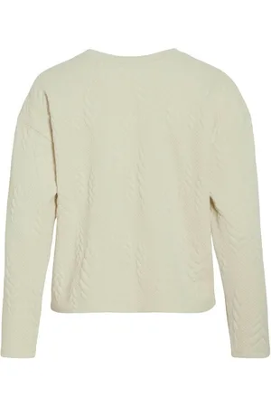 VILA Sweat Texturé Col Rond