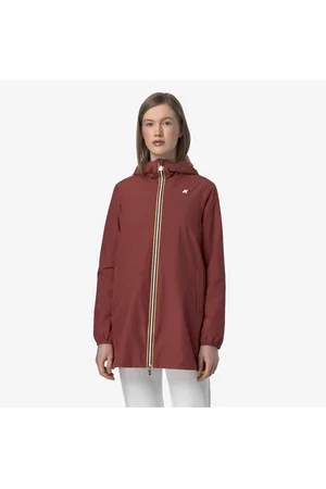 K-Way Coupe-vent Mi-long Fermeture Zippée