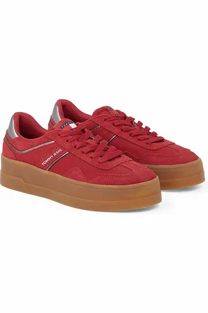 Tommy Hilfiger Baskets En Cuir Suède À Plateforme The Greenwich