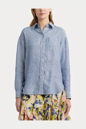 Ralph Lauren Chemise Rayée À Manches Longues Brawley