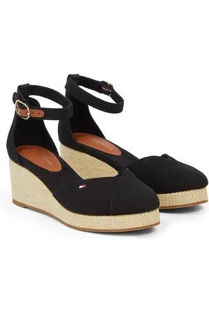 Tommy Hilfiger Sandales Compensées Fermées Flag