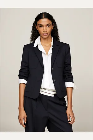 Tommy Hilfiger Veste Blazer Courte Boutonnée