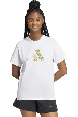 adidas T-shirt Gros Logo Doré