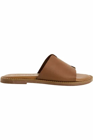 Tamaris Mules Plates En Cuir
