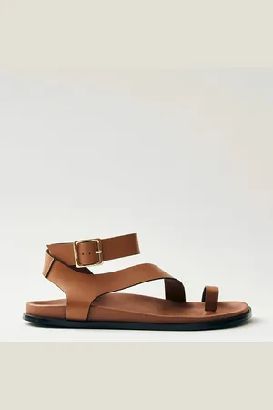 ALOHAS Sandales En Cuir Myles Passe-doigt