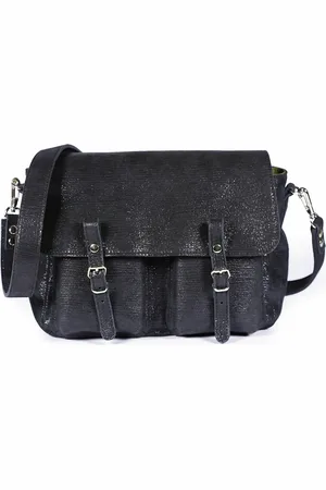 CRAIE STUDIO Sac Besace Modulable Mini Maths Toile Et Cuir