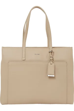 Calvin Klein Sac Cabas Avec Anses Porté Épaule