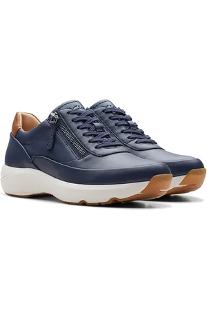 Clarks Baskets Compensées Cuir Tivoli Zip
