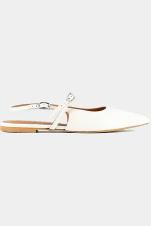 Jonak Ballerines Slingback En Cuir Dura