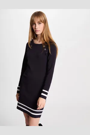 Morgan Robe Tricot Courte Ajustée