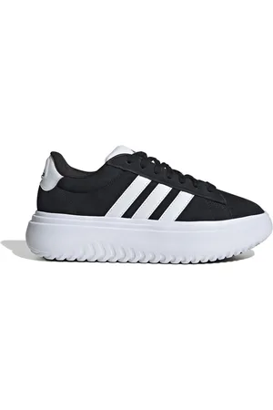 adidas Baskets Cuir Grand Court Platform Suede