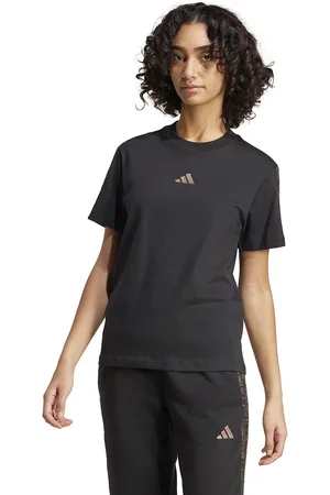 adidas Tshirt 3-stripes Print Animalier