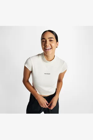 Converse T-shirt Col Montant Wordmark