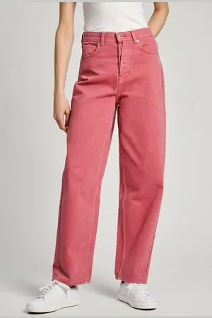 Pepe Jeans Jean Loose Large Taille Haute