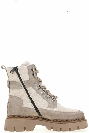 Mjus Boots En Cuir Suède Et Sherpa