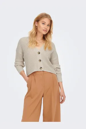 ONLY Gilet Court Boutonné