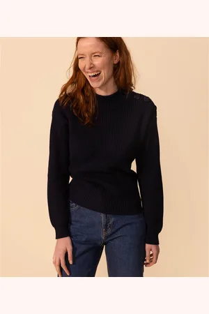Petit Bateau Pull En Maille Anglaise Détails Boutons
