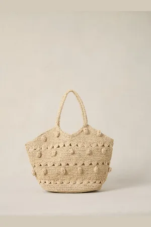Petite Mendigote Panier En Raphia Soleil