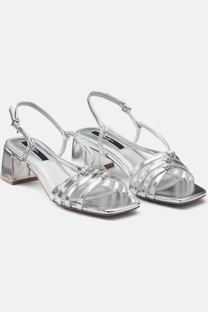 Pepe Jeans Sandales À Talons Zoe Metal