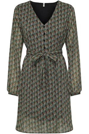 ONLY Robe Courte Col V À Nouer